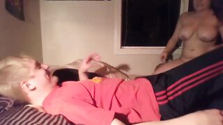 Young passionate girl loves bf's cock in all her holes