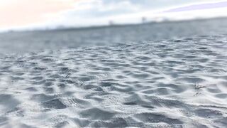 A beach picnic ended with an anal creampie.