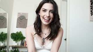 Step-sis says her TIGHT ASSHOLE is finally ready for real ANAL - Chanel Camryn