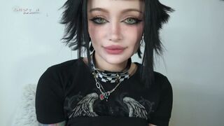 Tattooed Goth Girl Gets Creampied by Neighbor