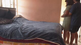 Hurry up Please, I Have to Go to Work! I Have Sex with My Friend's Stepmom