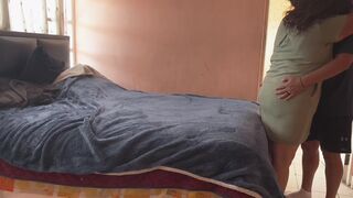 Hurry up Please, I Have to Go to Work! I Have Sex with My Friend's Stepmom
