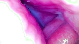 1st Doggy Creampie with Internal Cam - Booty Massage Ends in Cum Kissing