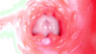 CAMERA INSIDE PUSSY: ALMOST CUM IN PUSSY! BEST Internal ASMR in 4K