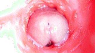 CAMERA INSIDE PUSSY: ALMOST CUM IN PUSSY! BEST Internal ASMR in 4K