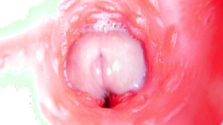 CAMERA INSIDE PUSSY: ALMOST CUM IN PUSSY! BEST Internal ASMR in 4K
