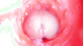 CAMERA INSIDE PUSSY: ALMOST CUM IN PUSSY! BEST Internal ASMR in 4K