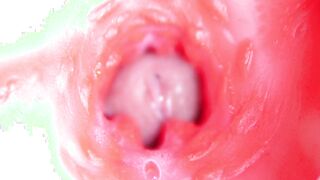 CAMERA INSIDE PUSSY: ALMOST CUM IN PUSSY! BEST Internal ASMR in 4K