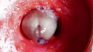 The most beautiful internal orgasm close-up! ASMR big cumshot!