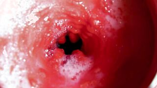 The most beautiful internal orgasm close-up! ASMR big cumshot!