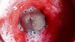 The most beautiful internal orgasm close-up! ASMR big cumshot!