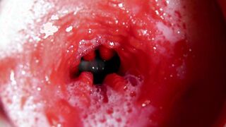 The most beautiful internal orgasm close-up! ASMR big cumshot!