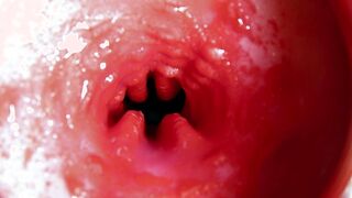 The most beautiful internal orgasm close-up! ASMR big cumshot!