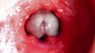 The most beautiful internal orgasm close-up! ASMR big cumshot!