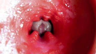 The most beautiful internal orgasm close-up! ASMR big cumshot!