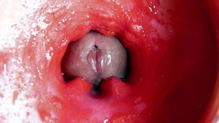 The most beautiful internal orgasm close-up! ASMR big cumshot!
