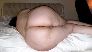 cock in mouth and ass of mature BBW