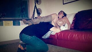 Husband's Friend Eats My Pussy... Agness